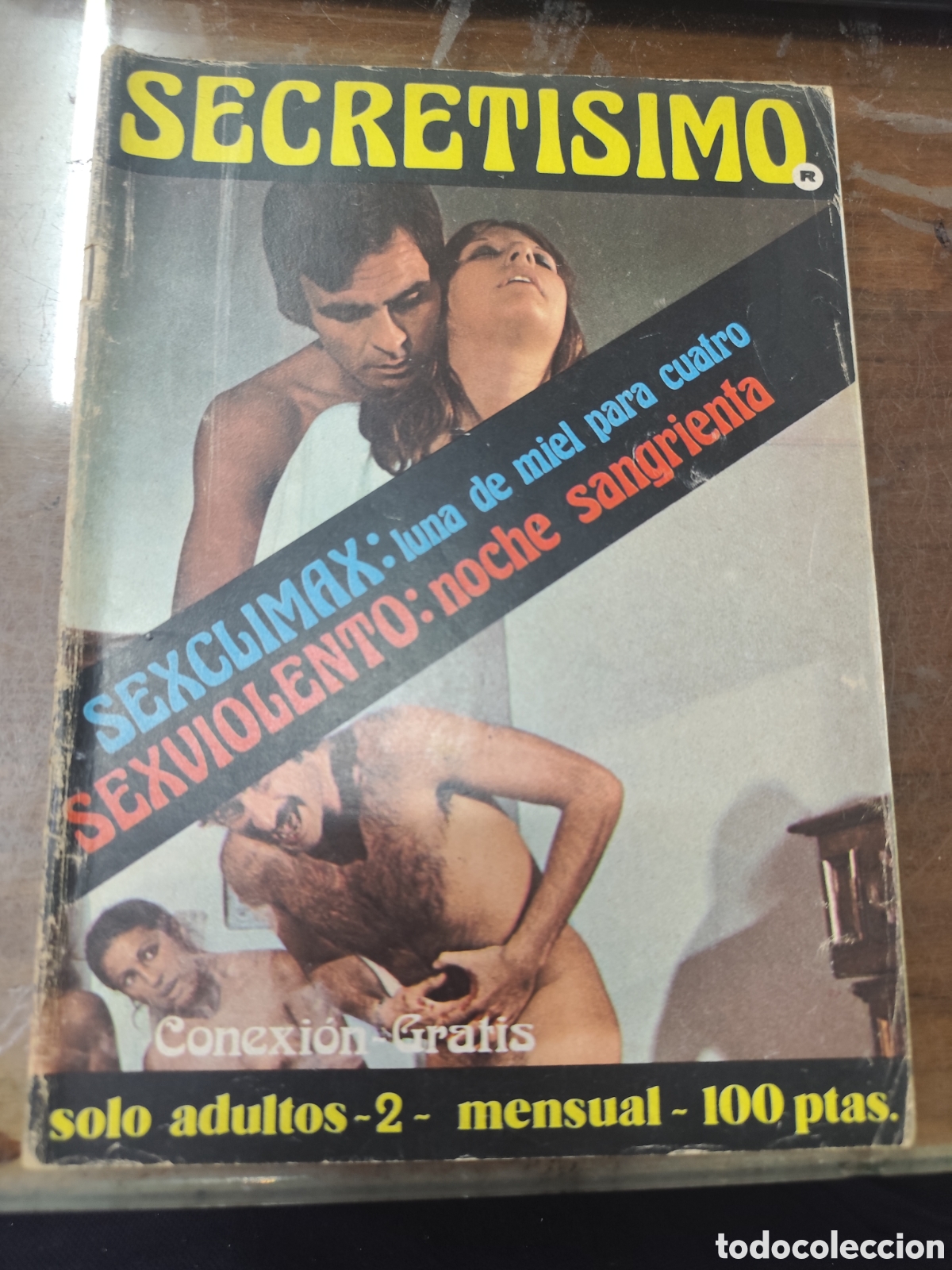 Revistas: Revista Porno Secretisimo n.2. a&ntilde;o 1978