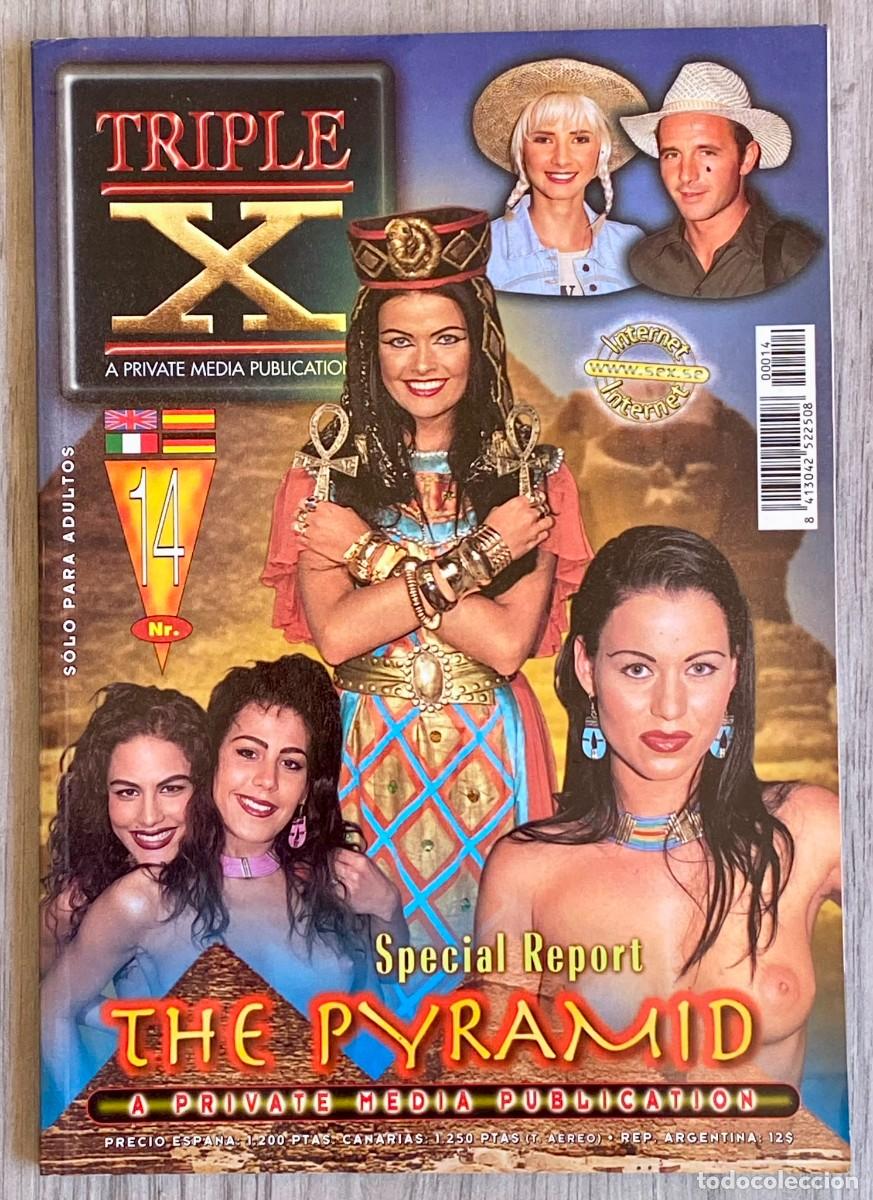 Revistas: PRIVATE TRIPLE X N. 14 THE PYRAMID - Tania Russof - Demia Moor - Diana Vincent