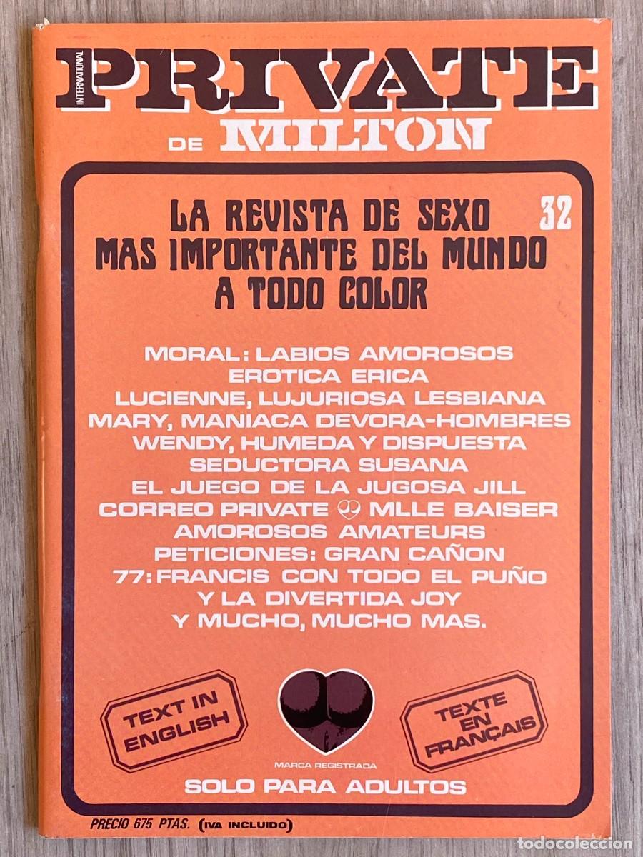 Revistas: PRIVATE N. 32 - REVISTA PORNO PARA ADULTOS