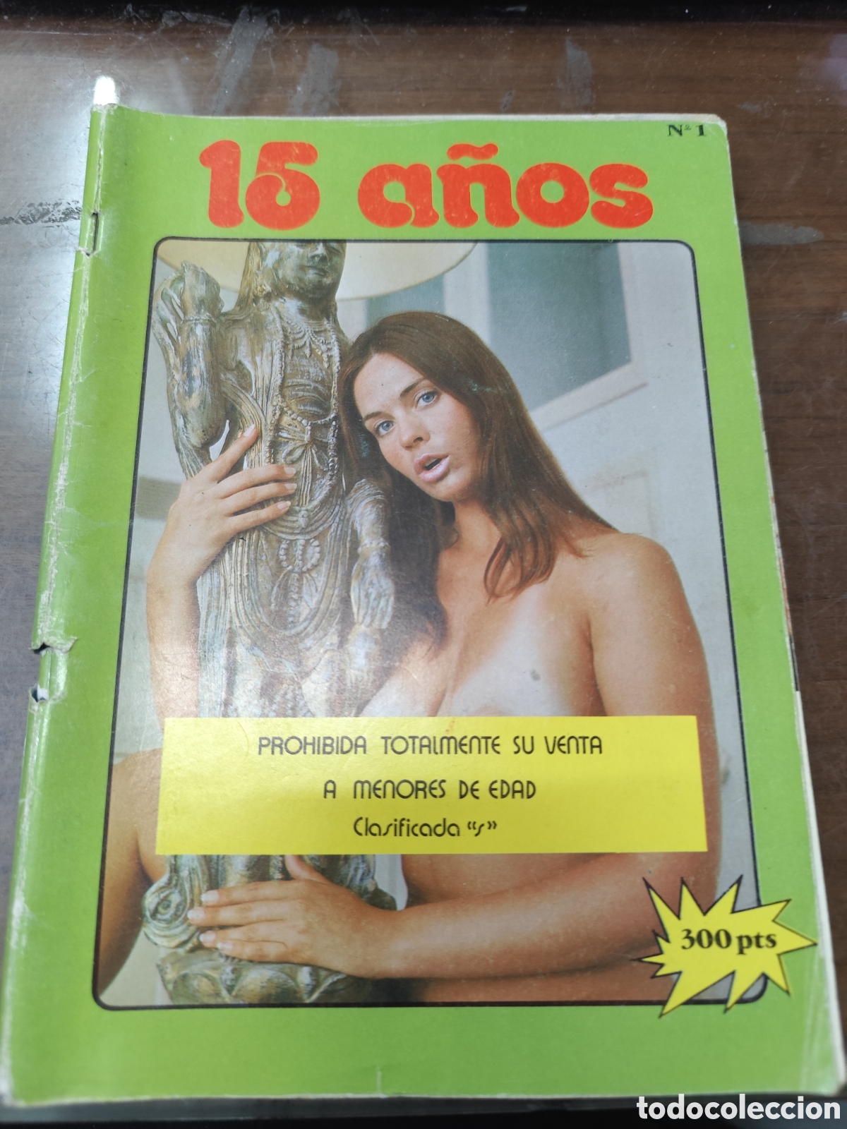 Revistas: Revista Erotica Porno 15 A&ntilde;os n.1. a&ntilde;os 80