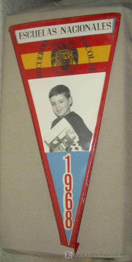 Collection pennants: BANDER&Iacute;N DE ESCUELAS NACIONALES,A&Ntilde;O 1968