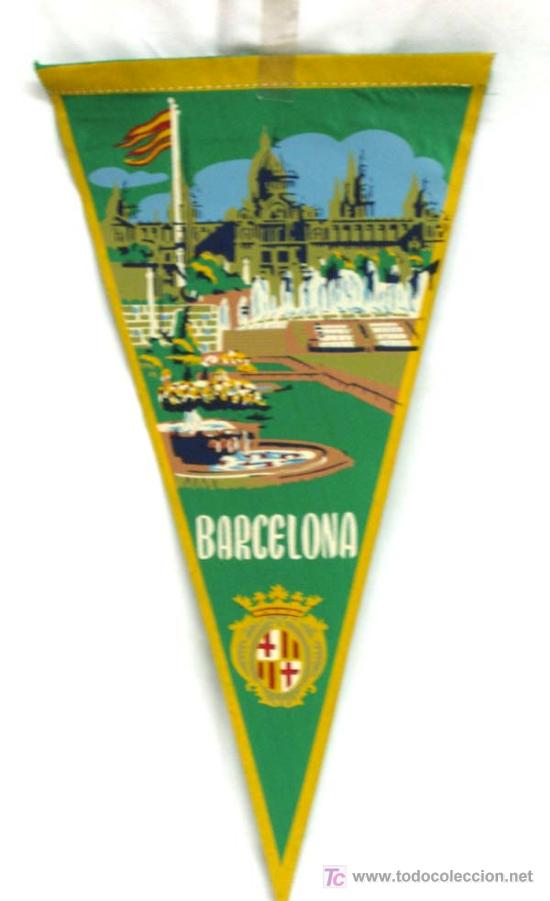 Bandierine di collezione: Banderin de Barcelona a&ntilde;os 60