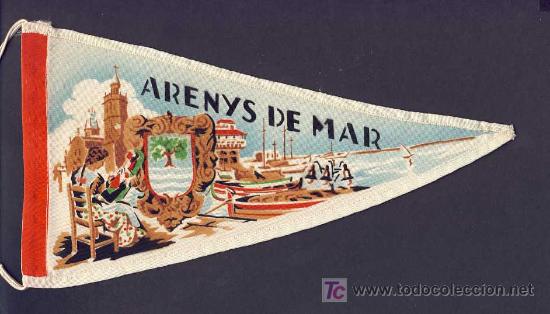 Banderines de colecci&oacute;n: Banderin d ARENYS DE MAR - Foto 1