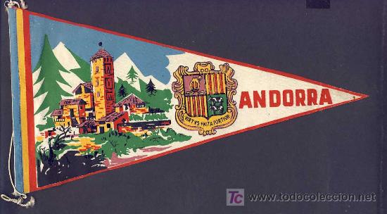 Banderines de colecci&oacute;n: Banderin de ANDORRA - Foto 1