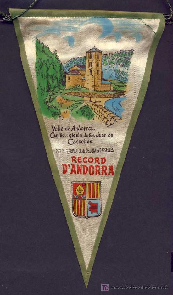 Banderines de colecci&oacute;n: Banderin de ANDORRA - Foto 1