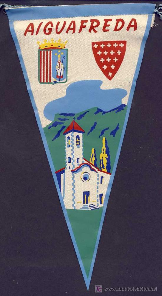 Banderines de colecci&oacute;n: Banderin de AIGUAFREDA - Foto 1