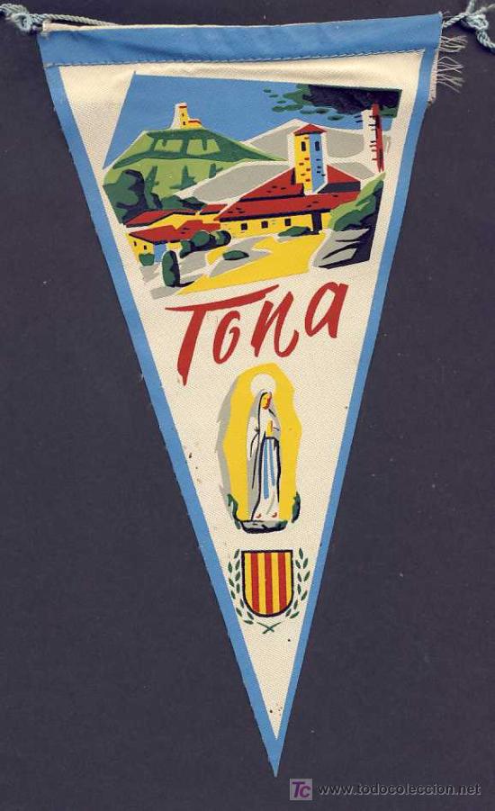 Banderines de colecci&oacute;n: Banderin de TONA - Foto 1