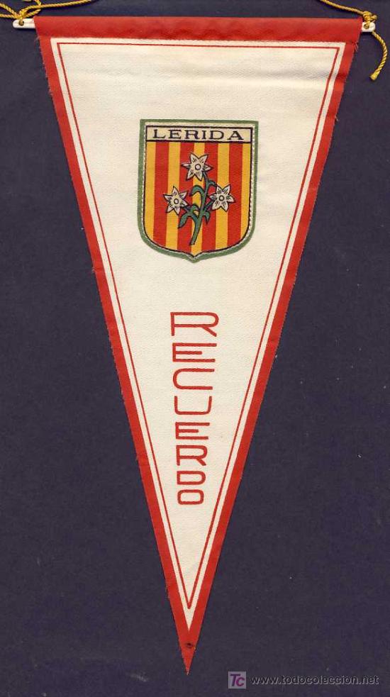 Banderines de colecci&oacute;n: Banderin de LLEIDA - Foto 1