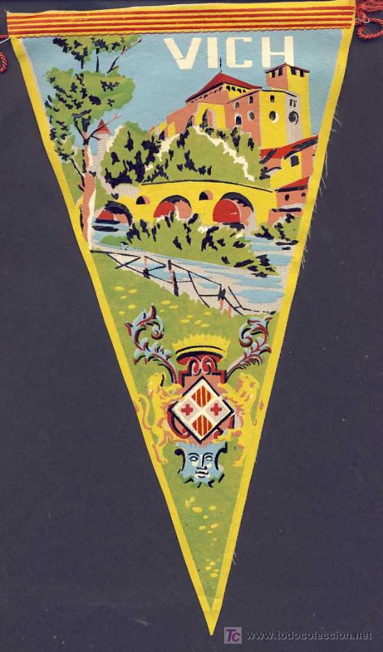 Banderines de colecci&oacute;n: Banderin de VIC - Foto 1