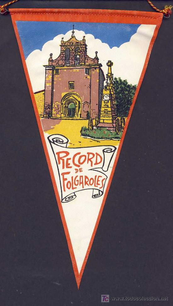 Banderines de colecci&oacute;n: Banderin de FOLGAROLES - Foto 1