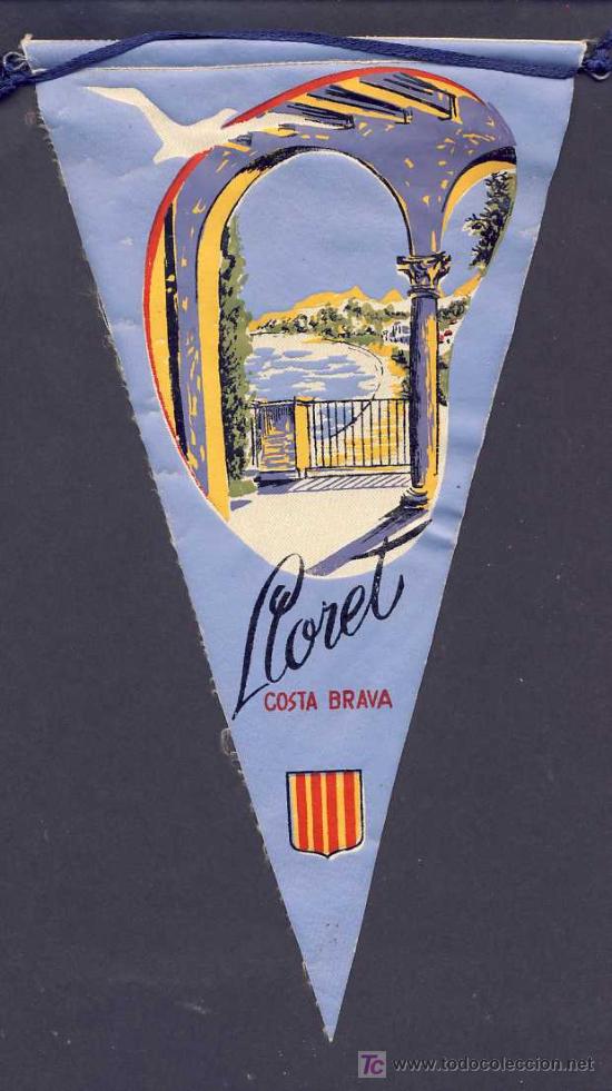 Banderines de colecci&oacute;n: Banderin de LLORET DE MAR (Girona) - Foto 1