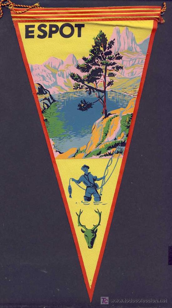 Banderines de colecci&oacute;n: Banderin de ESPOT (Lleida) - Foto 1