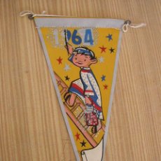 Banderines de colección: BANDERÍN-1964- 20 CM.-