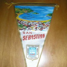 Banderines de colección: ANTIGUO BANDERÍN DE SAN SEBASTIAN