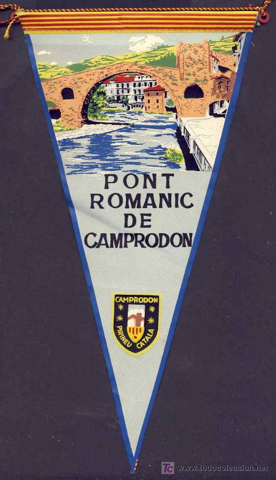 Banderines de colecci&oacute;n: Banderin de CAMPRODON - Foto 1