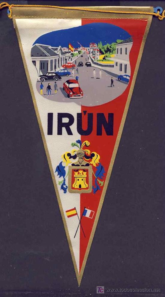 Banderines de colecci&oacute;n: Banderin de IRUN - Foto 1