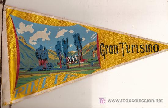 Fanions de collection: Banderin Pineta. Gran Turismo. tela