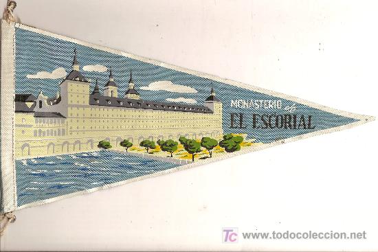 Fanions de collection: Banderin Monasterio de El Escorial.tela