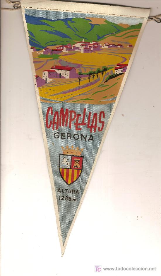 Banderines de colecci&oacute;n: Banderin Campellas. Gerona