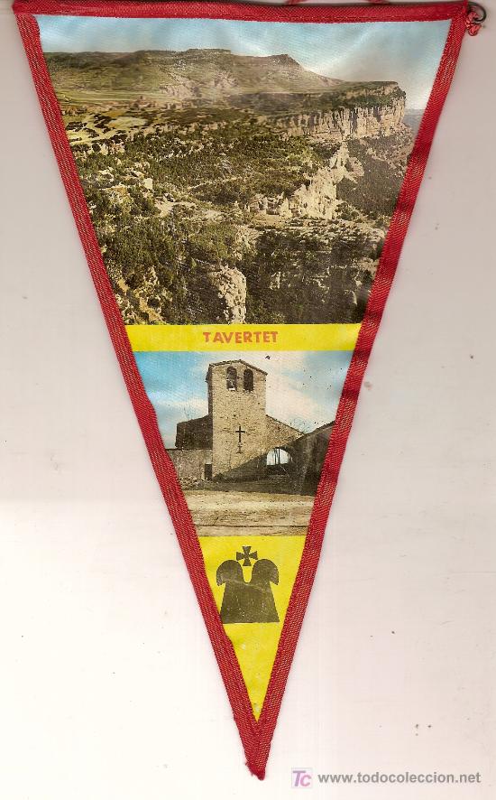Banderines de colecci&oacute;n: Banderin Tavertet. plastic