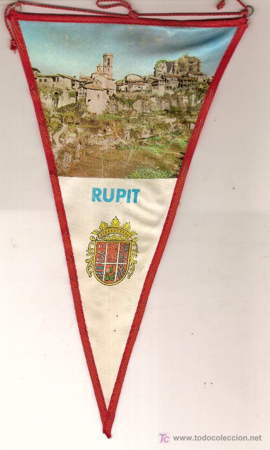 Banderines de colecci&oacute;n: Banderin Rupit. plastic