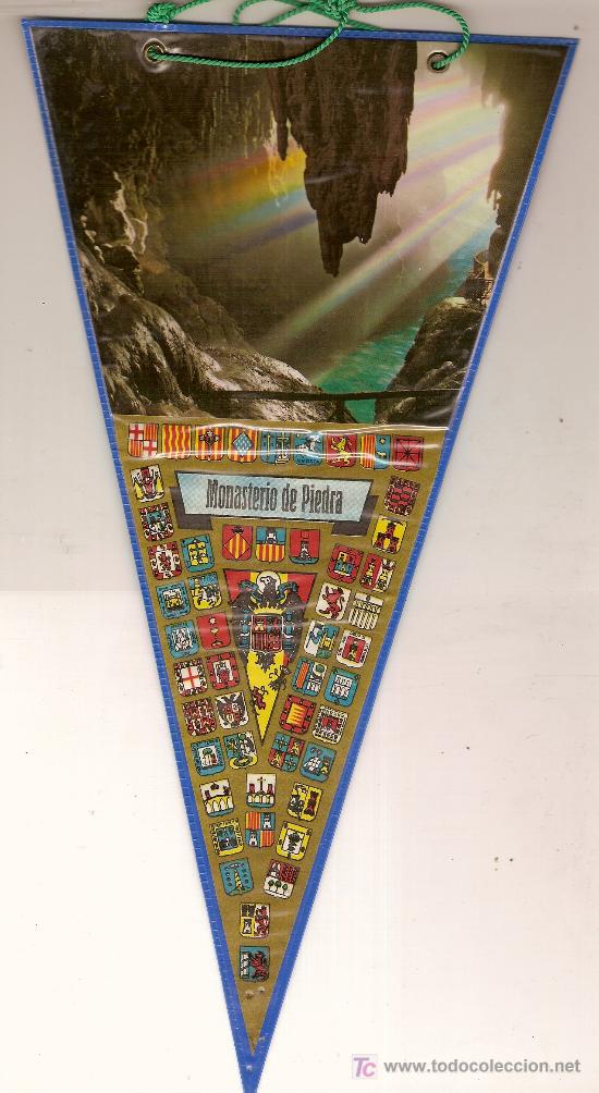 Banderines de colecci&oacute;n: Banderin Monasterio de piedra. plastico