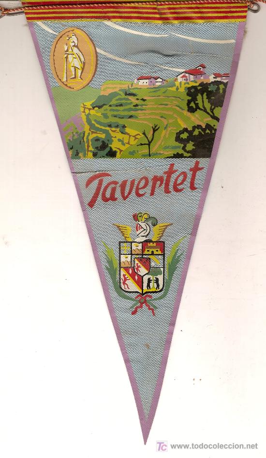 Banderines de colecci&oacute;n: Banderin Tavertet. tela