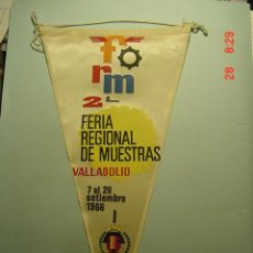 Banderines de colección: 6210 BANDERIN VALLADOLID 2ª FERIA DE MUESTRAS AÑO 1966 - MAS DE ESTE TIPO EN MI TIENDA TC