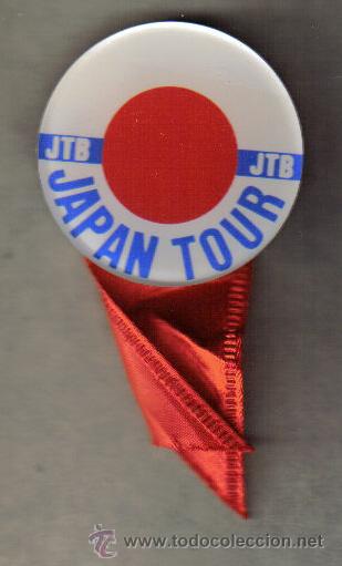 Fanions de collection: INSIGNIA PUBLICITARIA JAPONESA JAPAN TOUR RARA
