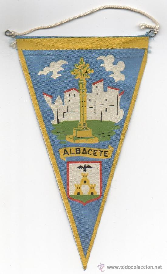 Banderines de colecci&oacute;n: MINI BANDERIN DE ALBACETE - Foto 1