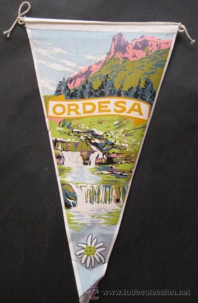 Galhardetes de cole&ccedil;&atilde;o: ORDESA. BANDERIN ANTIGUO. ENVIO GRATIS&iexcl;&iexcl;&iexcl;
