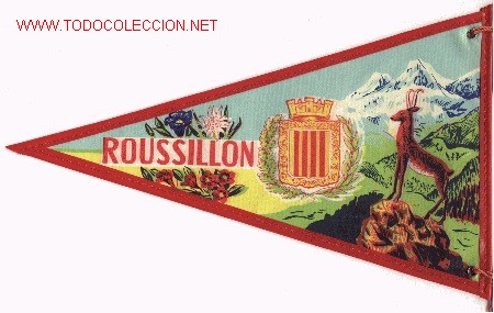 Banderines de colecci&oacute;n: Banderin del Roussillon - Foto 1