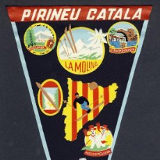 Banderines de colección: BANDERIN DEL PIRINEU CATALA:LA MOLINA, PUIGCERDA, CAMPRODON, RASOS PEGUERA, NURIA, RIBES, PORT COMTE. Lote 9891373