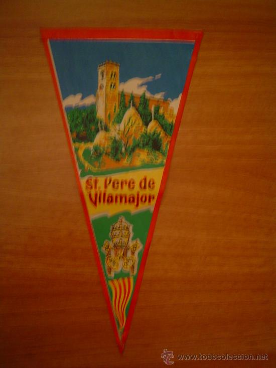 Collection pennants: BANDERIN DE TELA DE ST PERE DE VILAMAJOR