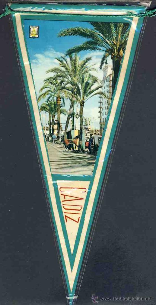 Banderines de colecci&oacute;n: Banderin de CADIZ - Foto 1