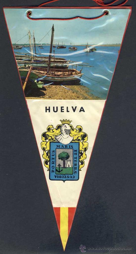 Banderines de colecci&oacute;n: Banderin de HUELVA - Foto 1