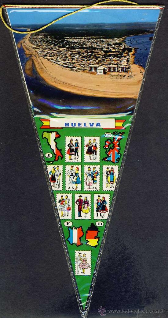 Banderines de colecci&oacute;n: Banderin de HUELVA - Foto 1