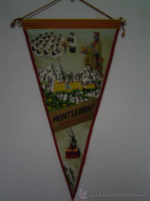 Galhardetes de cole&ccedil;&atilde;o: BANDERIN MONTSERRAT BARCELONA