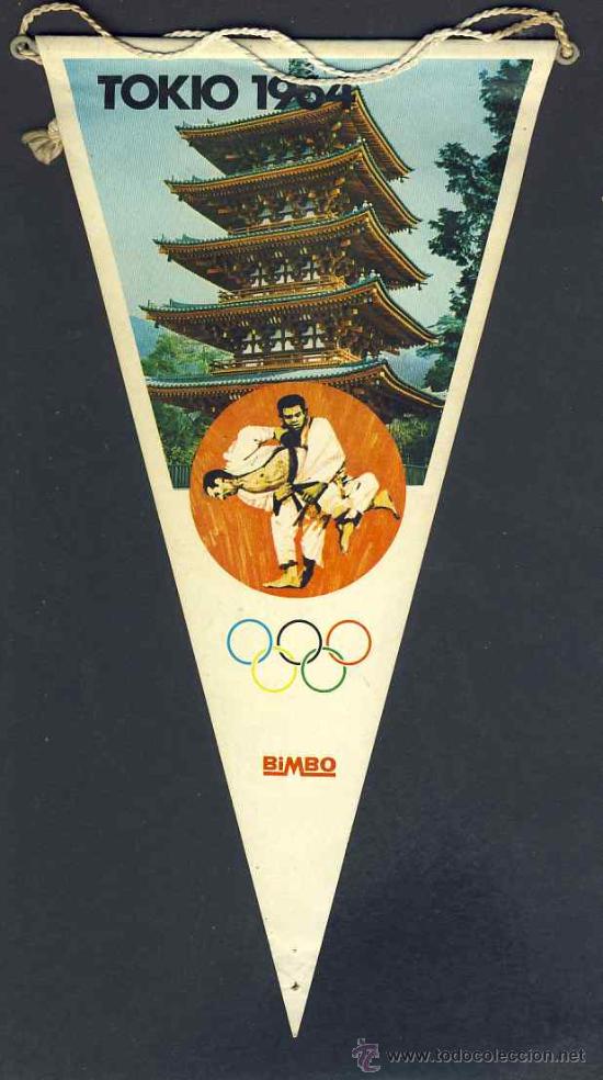 Banderines de colección: Banderin de los juegos olimpicos de TOKIO de 1964, de BIMBO - Foto 1 - 14100008