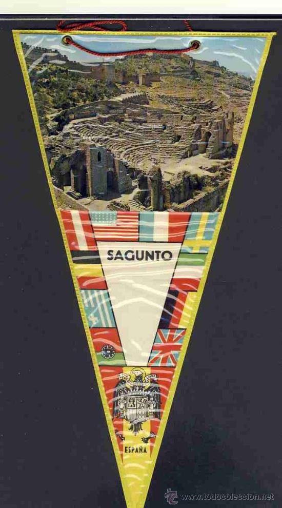 Banderines de colecci&oacute;n: Banderin de SAGUNT - Foto 1