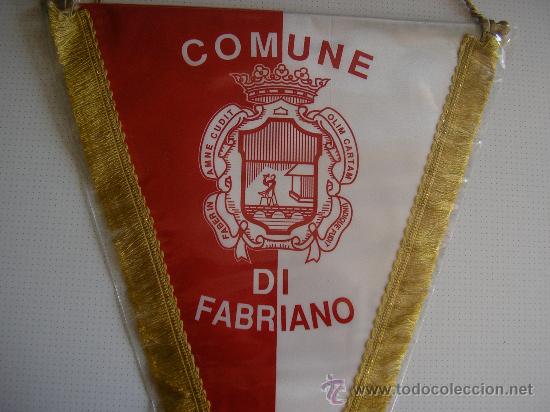 Banderines de colecci&oacute;n: BANDERIN COMUNE DI FABRIANO - Foto 2