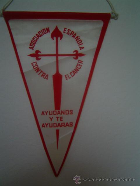 Bandierine di collezione: BANDERIN DE  ASOCIACION ESPA&Ntilde;OLA CONTRA EL CANCER -