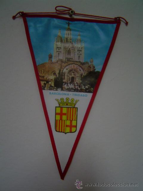 Galhardetes de cole&ccedil;&atilde;o: BANDERIN DE  BARCELONA TIBIDABO