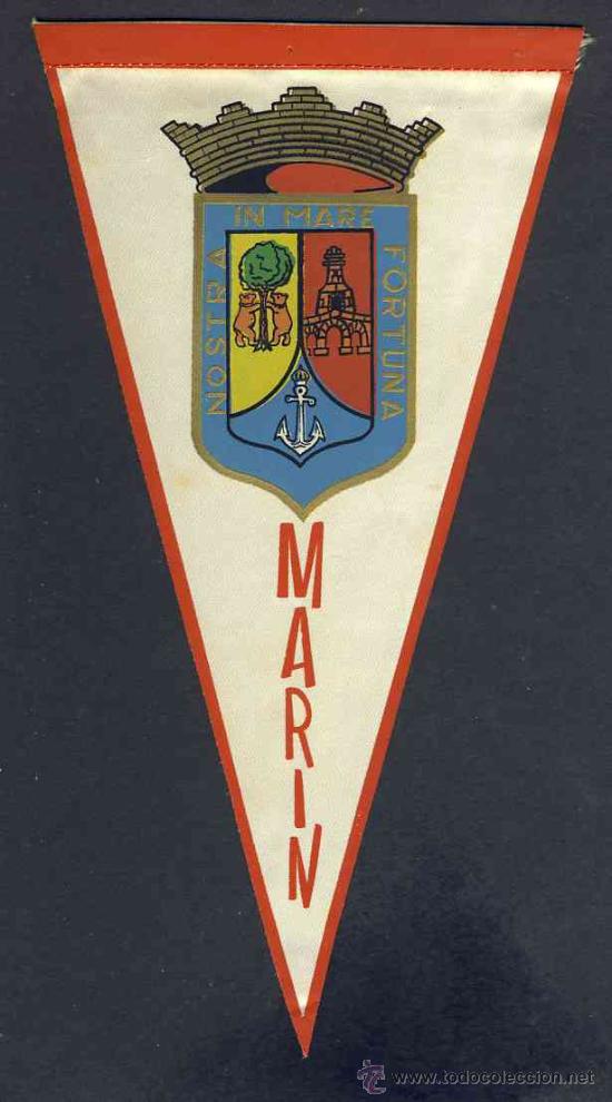 Banderines de colecci&oacute;n: Banderin de MARIN - Foto 1
