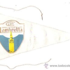 Banderines de colección: BANDERÍN DE TELA CLUB LAMBRETTA SEVILLA. Lote 208146430