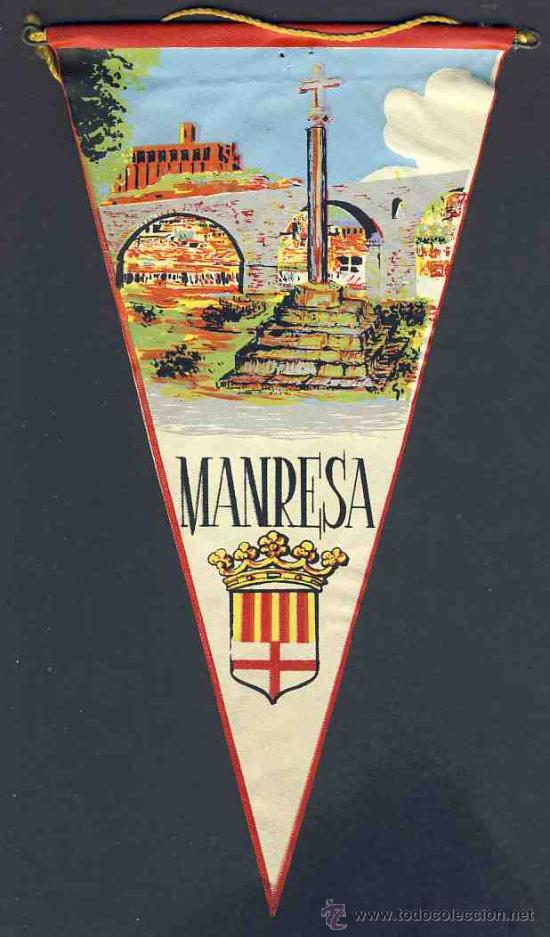 Banderines de colecci&oacute;n: Banderin de MANRESA - Foto 1