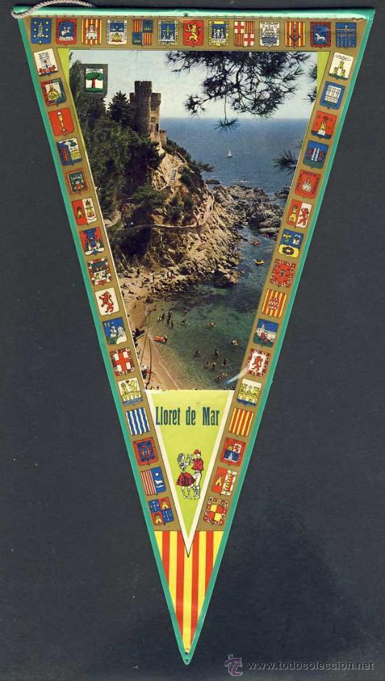 Banderines de colecci&oacute;n: Banderin de LLORET DE MAR - Foto 1