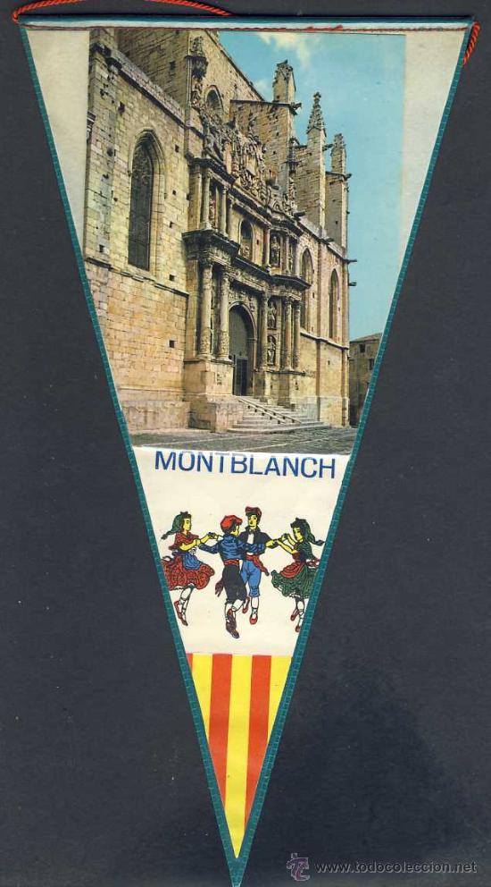 Banderines de colecci&oacute;n: Banderin de MONTBLANC - Foto 1