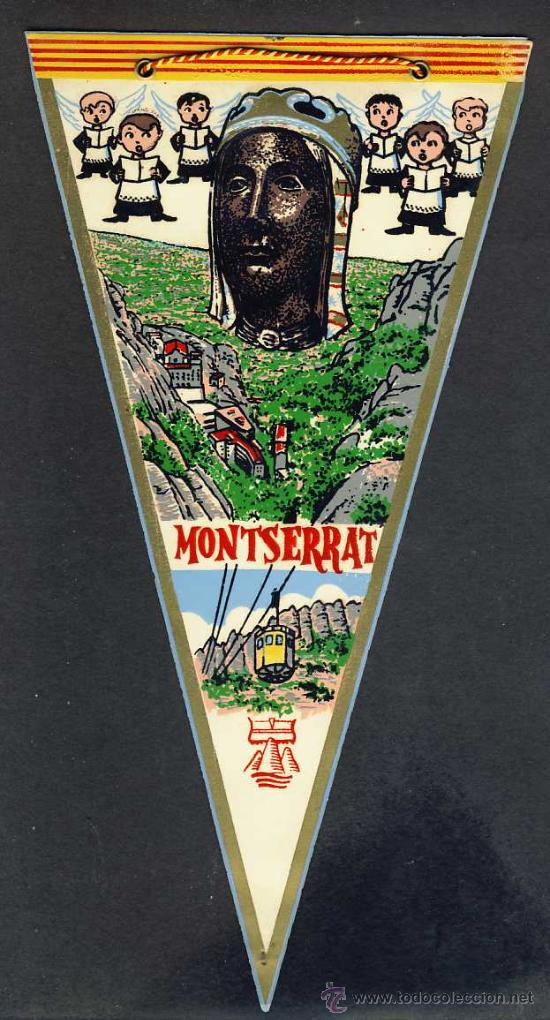 Banderines de colecci&oacute;n: Banderin de MONTSERRAT - Foto 1