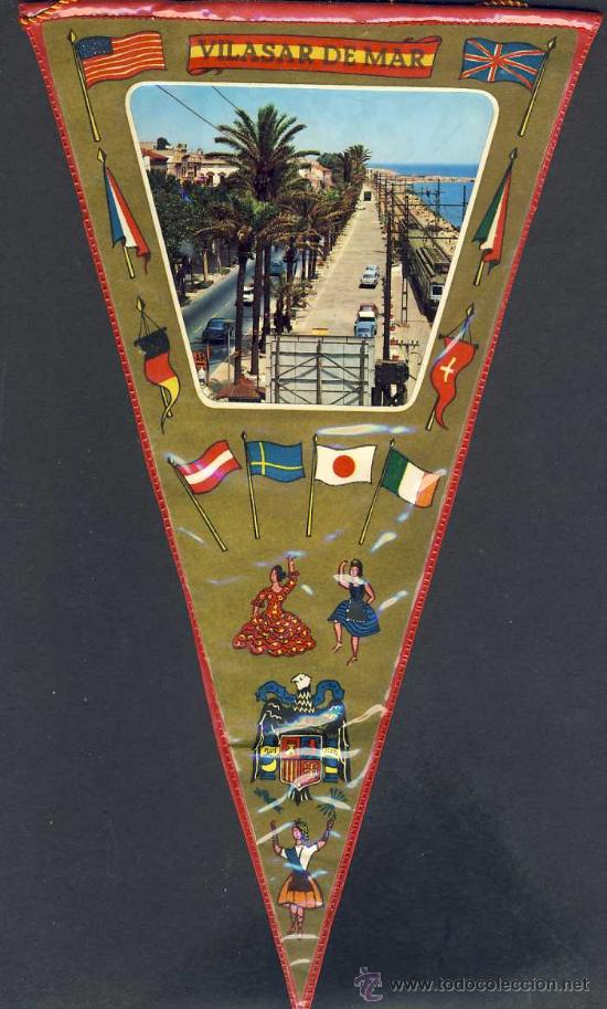 Banderines de colecci&oacute;n: Banderin de VILASSAR DE MAR - Foto 1